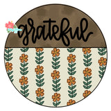 KWA Grateful Floral Round