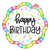KWA Happy Birthday Plaque