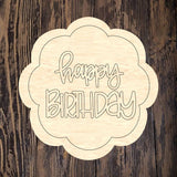 KWA Happy Birthday Plaque