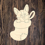KWA Stocking Corgi