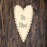 LHD Be Mine Folkart Sheep