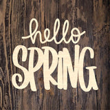 LHD Hello Spring Bunny Egg