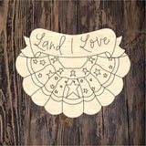 LHD Land That I Love Bunting