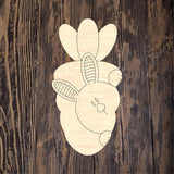 LHD Peekaboo Bunny Carrot