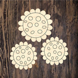 LHD Sunflower Whimsy Vase Plaque