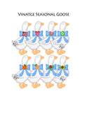 LHD Vintage Seasonal Goose with Attachments