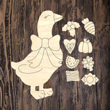 LHD Vintage Seasonal Goose with Attachments