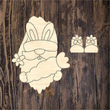 LHD Welcome Bunny Gnome Ribbon Legs