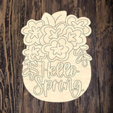 LLD Hello Spring Vase
