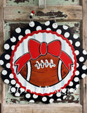 LPD Bow Football Scallop Round