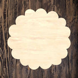 LPD Bow Football Scallop Round