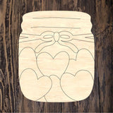 LPD Candy Hearts Jar