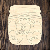 LPD Candy Hearts Jar