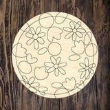 LPD Floral Hello Round