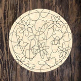 LPD Floral Hello Round