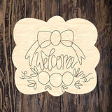 LPD Floral Welcome with Bow