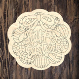 LPD Happy Easter Egg Plaque