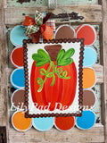 LPD Pumpkin Scallop Rectangle