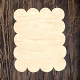 LPD Pumpkin Scallop Rectangle