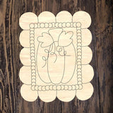 LPD Pumpkin Scallop Rectangle
