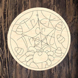 LPD Trick Or Treat Spider Web Round