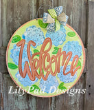LPD Welcome Hydrangea Round