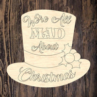 Mad About Christmas Top Hat