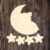 NBP Bear And Moon Birth Announcement