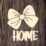 NBP Bow Home Leaf Round
