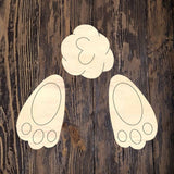 NBP Bunny Rear Laurel Round