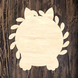 NBP Bunny Rear Laurel Round