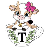 NBP Cow Teacup