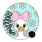 NBP Floral Goose Round