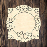 NBP Floral Monogram Plaque 1