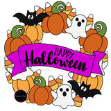 NBP Happy Halloween Wreath