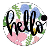 NBP Hello Floral Round