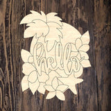 NBP Hello Tropical Plaque