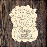 NBP Hey Floral Pumpkin