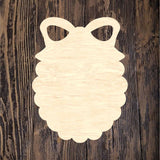 NBP Scalloped Oval Bow