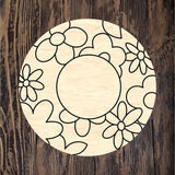 NBP Spring Floral Hi Round