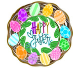 QMC Happy Easter Plaque