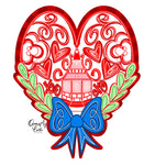 QMC Chinoiserie Heart