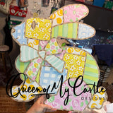 QMC Patchwork Bunny 1 With Bow