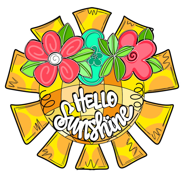 QMC Floral Hello Sunshine Disco
