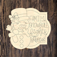 OSD Snowball Fights Plaque