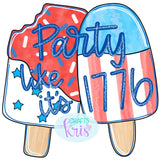 CBK Patriotic Popsicle