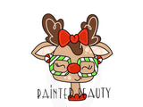 PBD Girl Reindeer Glasses
