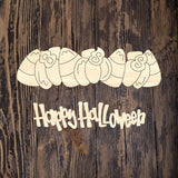 PBD Pumpkin Candy Corn Plaque