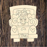 PBD Valentines Pig Truck