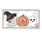 PCD B Pumpkin Ghost